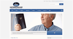 Desktop Screenshot of gethsemanebible.com
